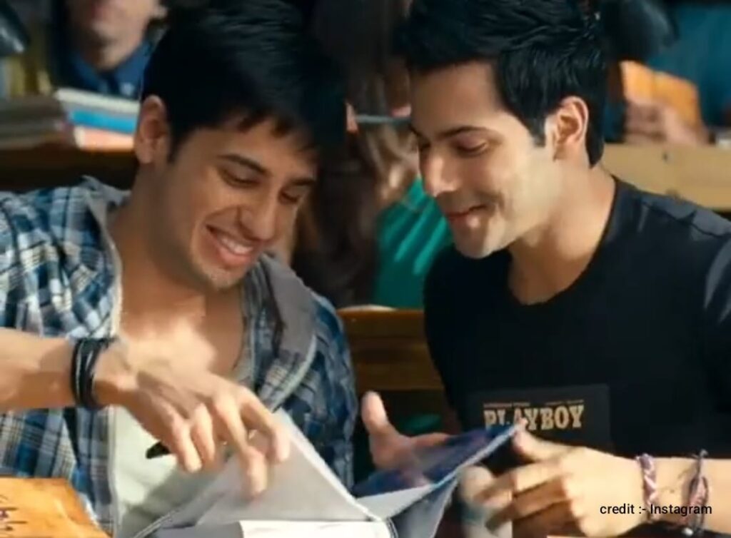 Varun Dhawan and sidhart malhotra