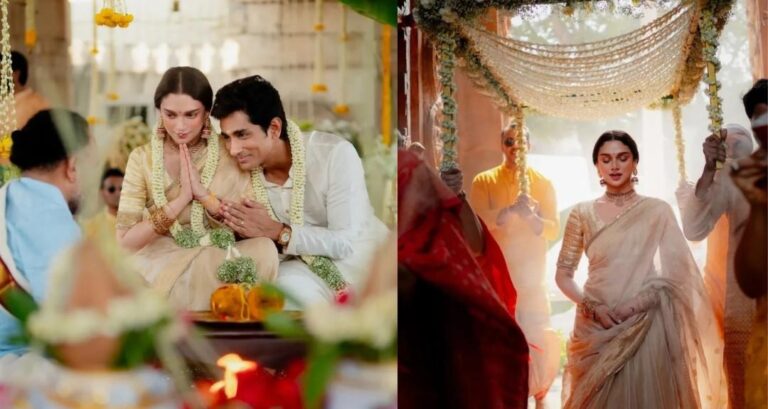 Aditi Rao Hydari and Siddharth getting married